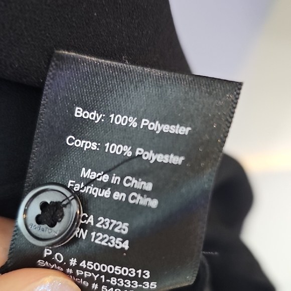 Babaton Black Shirt Dress Size S - Picture 7 of 10